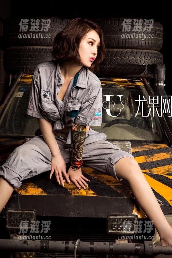 UGirls尤果网 - 分享唐溪若的白衬衫套图：这衬衫也太会撩了吧