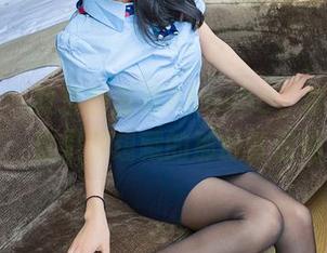 爱蜜社 – 教室的蓝夏Akasha，原图与精选：这是你想藏的那份青涩吗？
