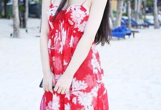 美媛馆 – 当唐琪儿Beauty遇上户外，高清写真让路人都想说“这是真实的吗？”