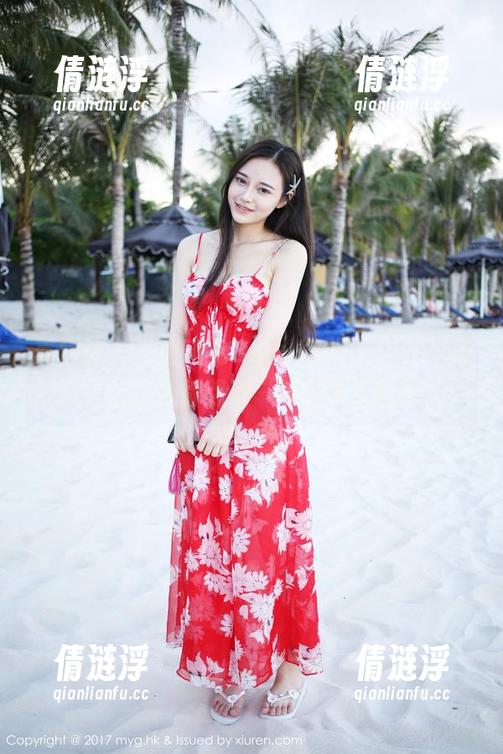 美媛馆 - 当唐琪儿Beauty遇上户外，高清写真让路人都想说“这是真实的吗？”