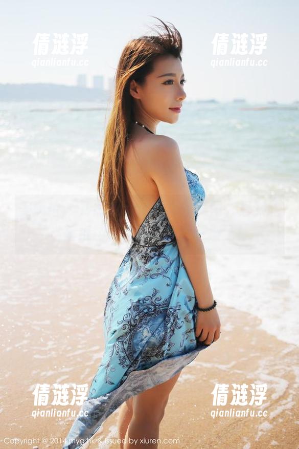 美媛馆 - 艾然Airan的海边美图，居然能当壁纸用，我是该感叹一波了！