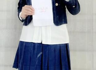 西瓜少女JK校服图片，明明是学生，却像迷失的小精灵