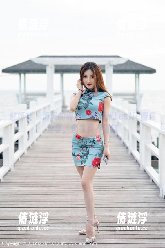 魅妍社 - 海风的调调：耶利米Leslie图集分享，似乎真有猫腻